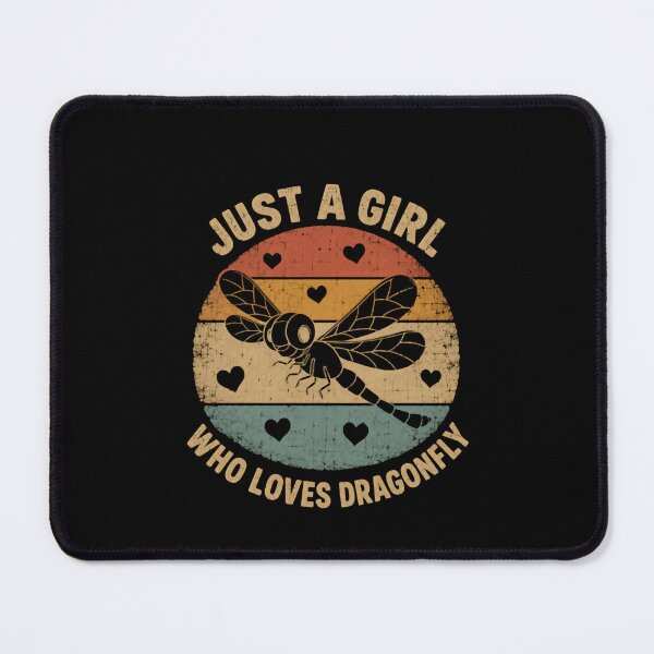 Item preview, Just A Girl Who Loves Dragonfly Nature Insect Lover Women designed and sold by JonesFlora2025.