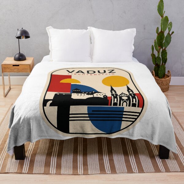 Item preview, Vaduz Liechtenstein Minimalist Geometric Travel Art designed and sold by k3rstman1.