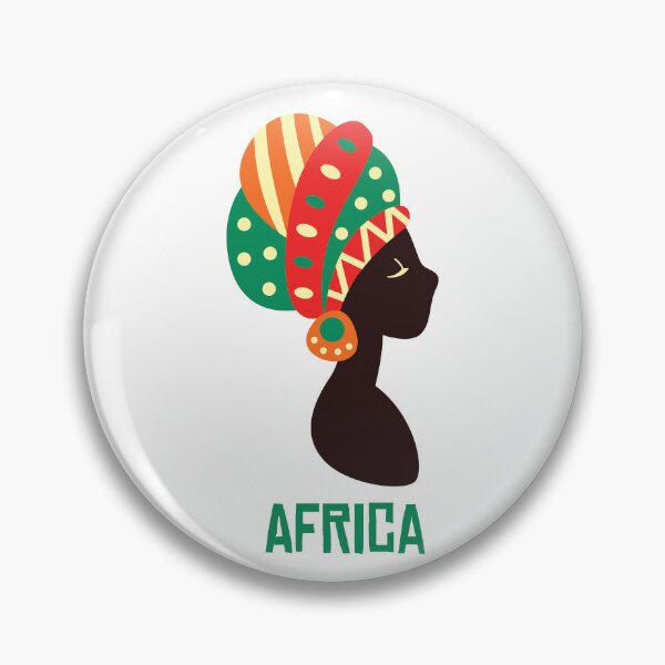 Item preview, African Woman Headwrap Art designed and sold by TotalityDesigns.