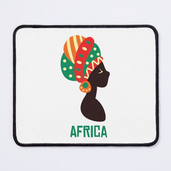 Item preview, African Woman Headwrap Art designed and sold by TotalityDesigns.