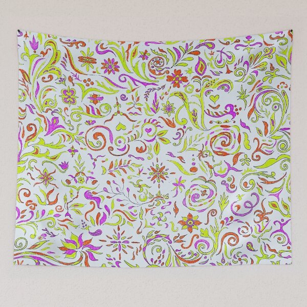 Item preview, Floral pattern (version 4) designed and sold by ales-panz.