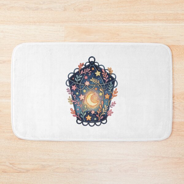 Item preview, Moon Lantern Sticker | Celestial Light Art designed and sold by AillustriaAK.