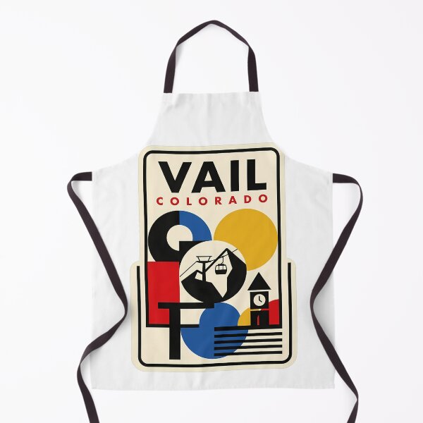 Item preview, Retro Vail Colorado Geometric Mountain Ski Scene designed and sold by k3rstman1.