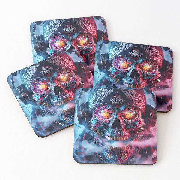 Item preview, Inferno Beats Skull – Cyber Street Fire designed and sold by BlueB420.