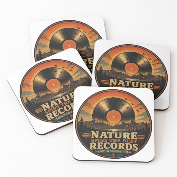 Item preview, Nature Spins the Best Records | Vinyl Nature Art designed and sold by NatureHarmony16.