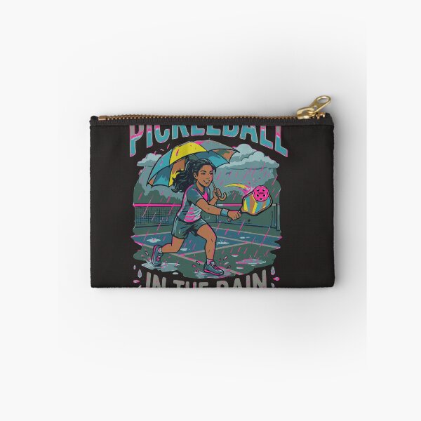 Item preview, Pickleball In The Rain | Dedicated Female Player Colorful Graphic designed and sold by Jen.Lou.