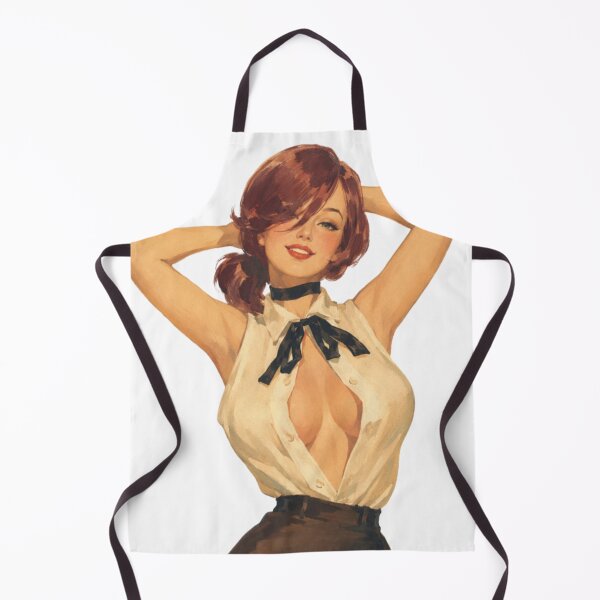 Item preview, Anime Office Pinup – Retro Manga Inspired Vintage Art designed and sold by Cosplayvintage.
