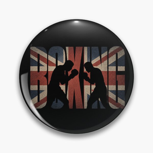 Item preview, UK BOXING Vintage Halftone  Design designed and sold by Jandedan.
