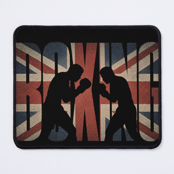 Item preview, UK BOXING Vintage Halftone  Design designed and sold by Jandedan.