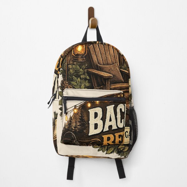 Item preview, Backyard Retreat Whiskey Cigar Relaxation designed and sold by ElisaTurcotte.
