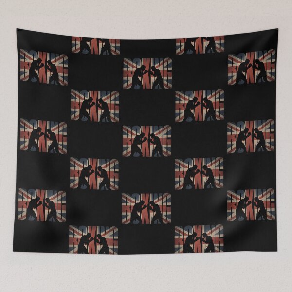 Item preview, UK BOXING Vintage Halftone  Design designed and sold by Jandedan.