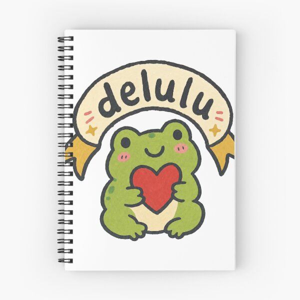 Item preview, Tiny Delulu Frog designed and sold by VisualArtsOasis.