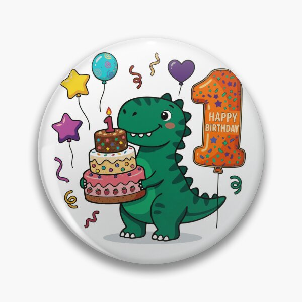 Item preview, One Saurus green T-rex 1st birthday gift toddler dino lover designed and sold by Tronstell.