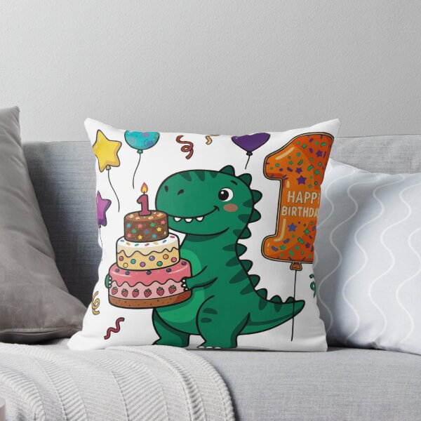 Item preview, One Saurus green T-rex 1st birthday gift toddler dino lover designed and sold by Tronstell.