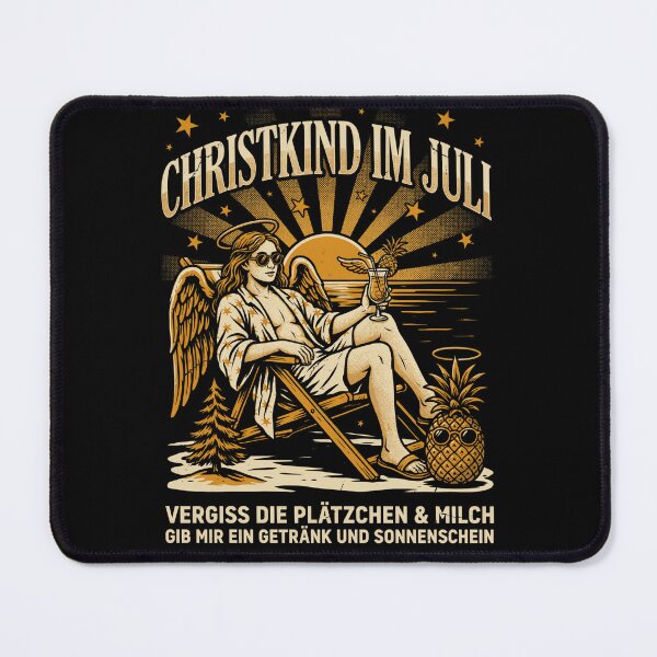 Artikelvorschau, Christkind Im Juli – Deutscher Weihnachtsengel im Juli Lustiges Sommer-Cocktail-Geschenk-Shirt V2 entworfen und verkauft von DarylWelsh2024.
