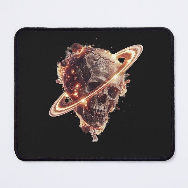 Item preview, Skull Planet Art - Gothic Space & Memento Mori Design designed and sold by STATIC SOUL.