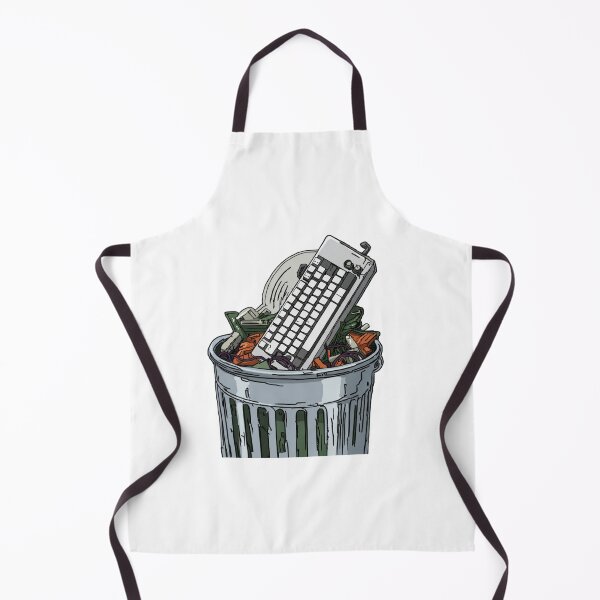 Item preview, Keyboard in trash can designed and sold by angelicamstore.