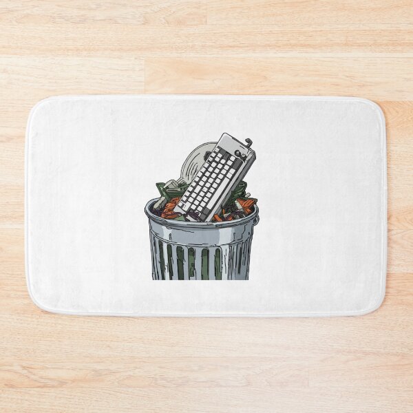 Item preview, Teclado en la papelera designed and sold by angelicamstore.