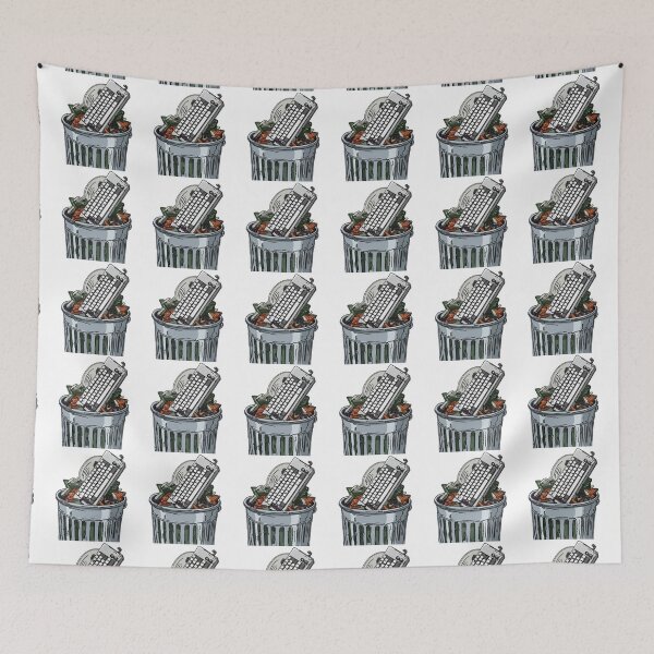 Item preview, Keyboard in trash can designed and sold by angelicamstore.