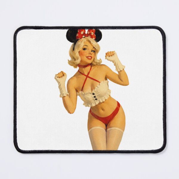 Item preview, Retro Mouse Inspired Pinup – Vintage Theme Park Original Art designed and sold by Cosplayvintage.