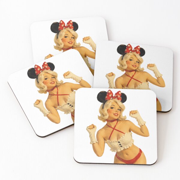 Item preview, Retro Mouse Inspired Pinup – Vintage Theme Park Original Art designed and sold by Cosplayvintage.