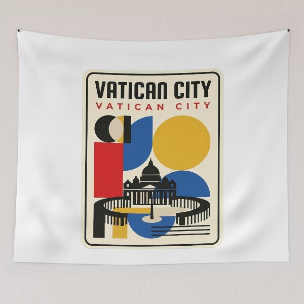 Item preview, Bauhaus Vatican City St Peters Basilica Art designed and sold by k3rstman1.