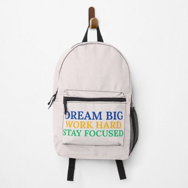 Item preview, Dream Big, Work Hard, Stay Focused designed and sold by LumatoneStudio.