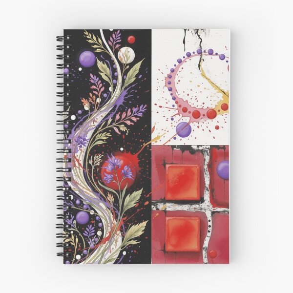 Item preview, rhythm of the spheres botanical colorful geometric abstract design designed and sold by SmashingDeals.