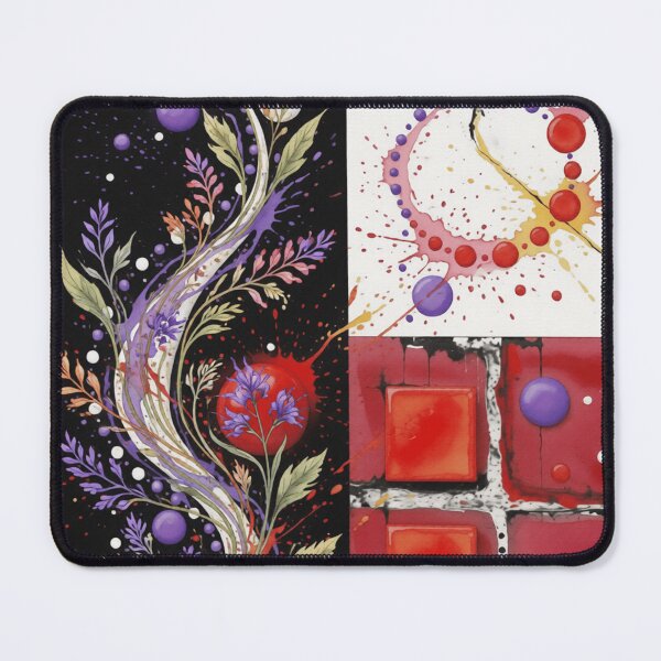 Item preview, rhythm of the spheres botanical colorful geometric abstract design designed and sold by SmashingDeals.