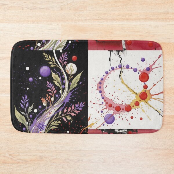 Item preview, rhythm of the spheres botanical colorful geometric abstract design designed and sold by SmashingDeals.