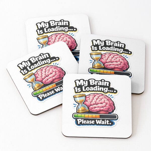 Item preview, Please Wait; my brain is Loading designed and sold by beinglazynerd.
