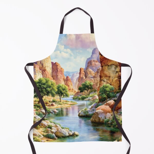 Artikelvorschau, Aquarell-Landschaftskunst im Red Rock Canyon entworfen und verkauft von MargaretWiktor.