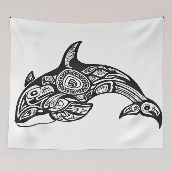 Item preview, Tribal Orca designed and sold by R.M. Tembreull.