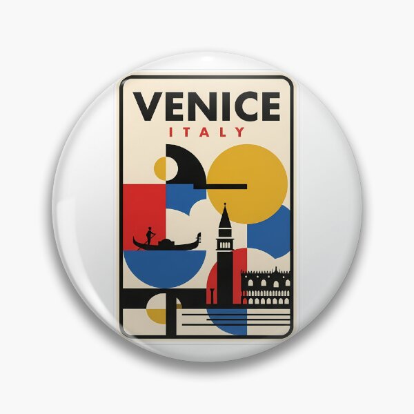 Item preview, Retro Venice Italy Geometric Mid Century Modern designed and sold by k3rstman1.