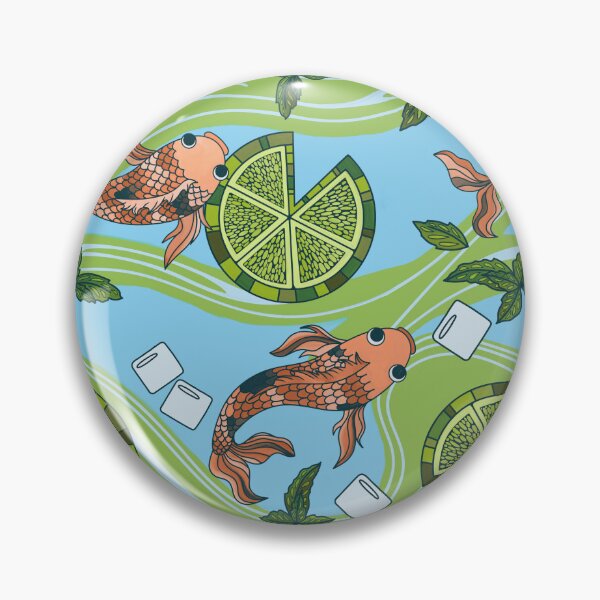 Item preview, Mojito Koi in Green designed and sold by Rjoodles.