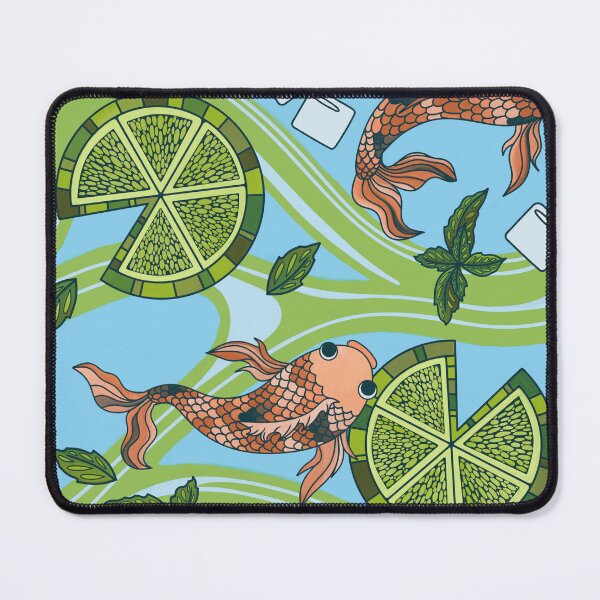 Item preview, Mojito Koi in Green designed and sold by Rjoodles.