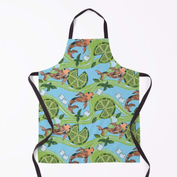 Item preview, Mojito Koi in Green designed and sold by Rjoodles.