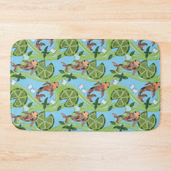 Item preview, Mojito Koi in Green designed and sold by Rjoodles.