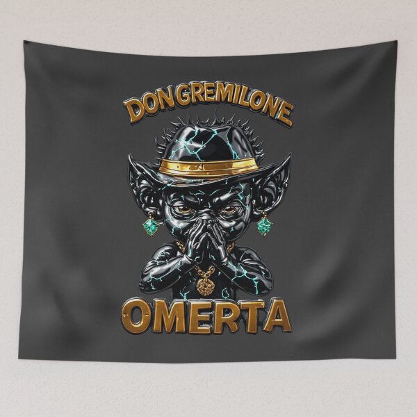 Item preview,  Don Gremilone - Omerta Code of Silence (Shadow Edition) Wall Art 02 designed and sold by Shift-Bloom.