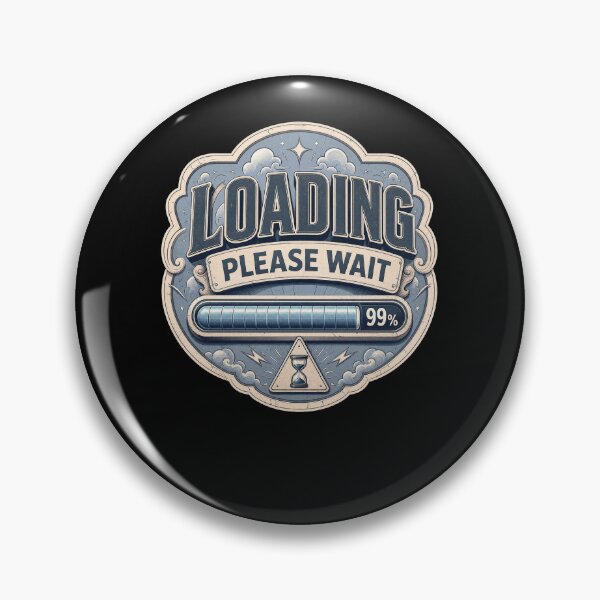 Item preview, Loading Please Wait designed and sold by FreshPixelArt.