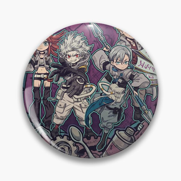 Item preview, Chibi Cleaners Squad Fan Art Sticker - Gachiakuta Anime designed and sold by ConfidenceMan.