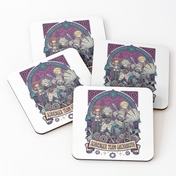 Item preview, Chibi Cleaners Squad Fan Art Sticker - Gachiakuta Anime designed and sold by ConfidenceMan.