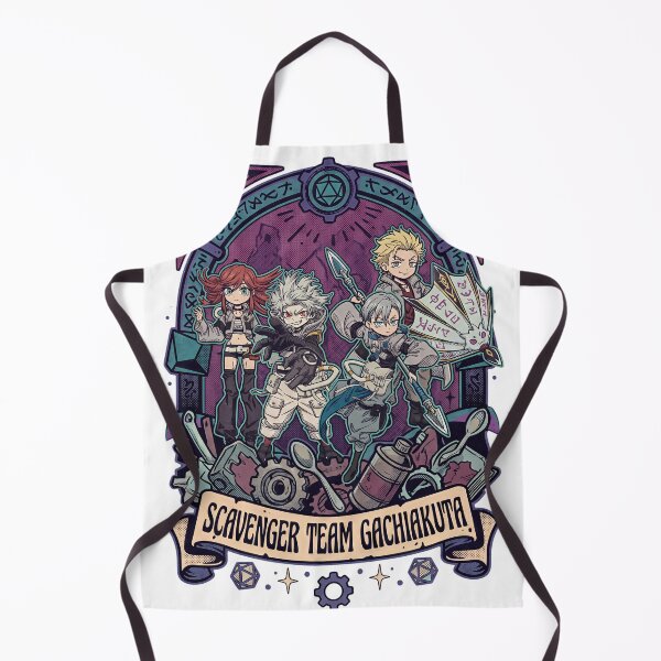 Item preview, Chibi Cleaners Squad Fan Art Sticker - Gachiakuta Anime designed and sold by ConfidenceMan.