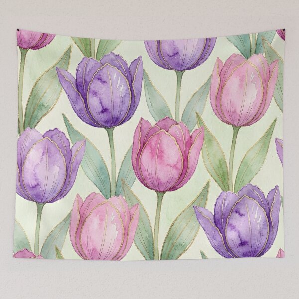 Item preview, Colorful Tulips Flowers designed and sold by GraphicsClub.