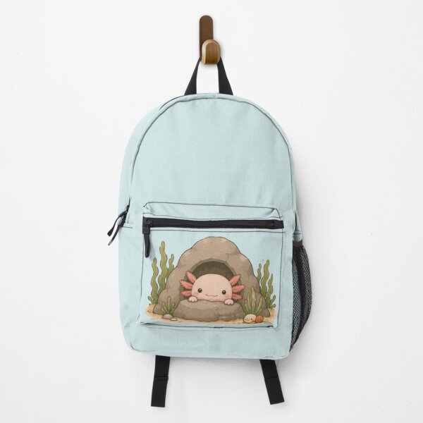 Item preview, Cute Peekaboo Axolotl designed and sold by MellowMunchkins.