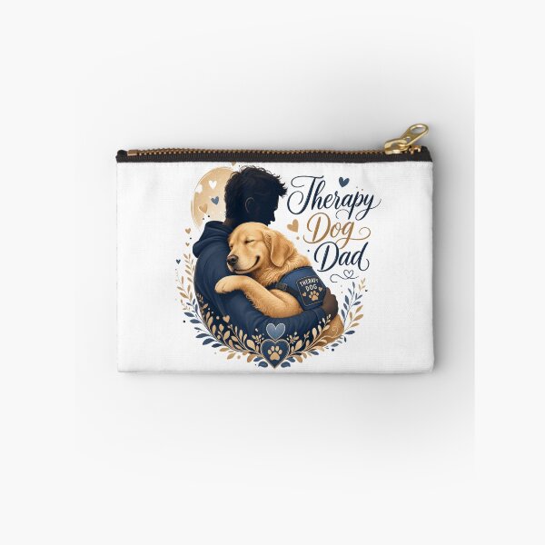 Item preview, Therapy Dog Dad Golden Retriever Emotional Support Kawaii T-Shirt designed and sold by Ashley critters.