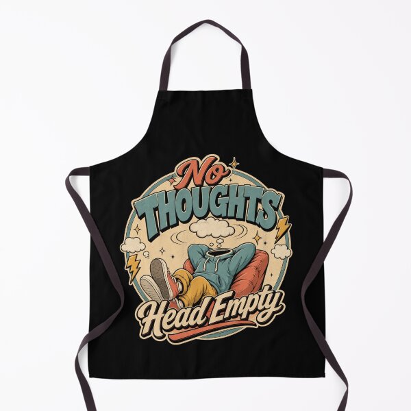 Item preview, No Thoughts Head Empty designed and sold by FreshPixelArt.