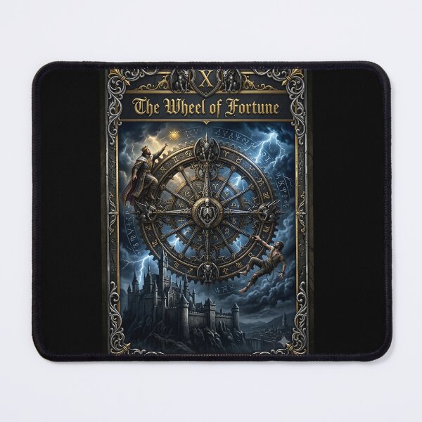 Item preview, Wheel of Fortune tarot card designed and sold by Studio77-Gothic.