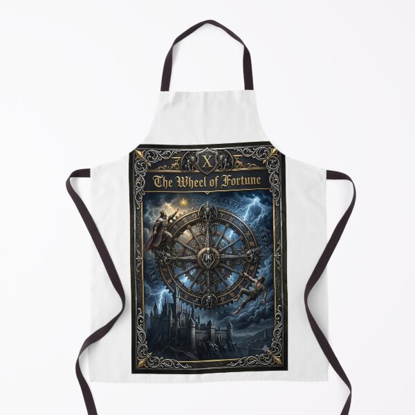 Item preview, Wheel of Fortune tarot card designed and sold by Studio77-Gothic.