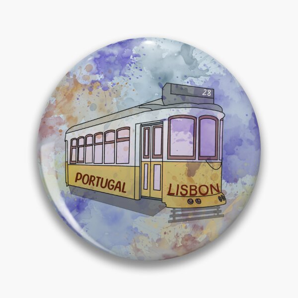 Item preview, Lisbon, Portugal Yellow Tram 28 designed and sold by The Touristy Tourists.